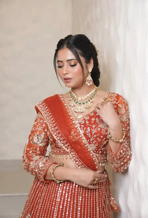 Signature couture royal Indian wedding bridal transformation 5 by Divya Shah